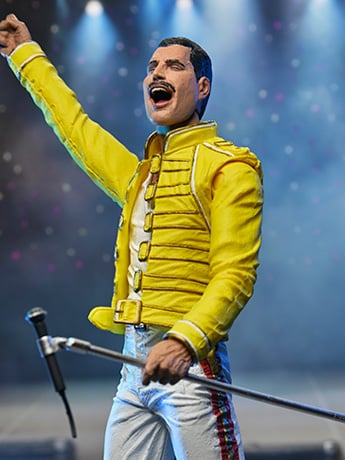 NECA Queen Freddie Mercury (Yellow Jacket) Action Figure