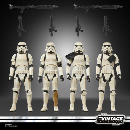 Hasbro Star Wars The Vintage Collection Imperial Remnant Stormtrooper Exclusive Action Figure Set - View 6