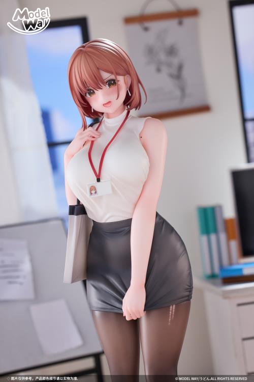 ModelWay Udon Illustration OL-chan 1/6 Scale Figure 11-Inch - View 8