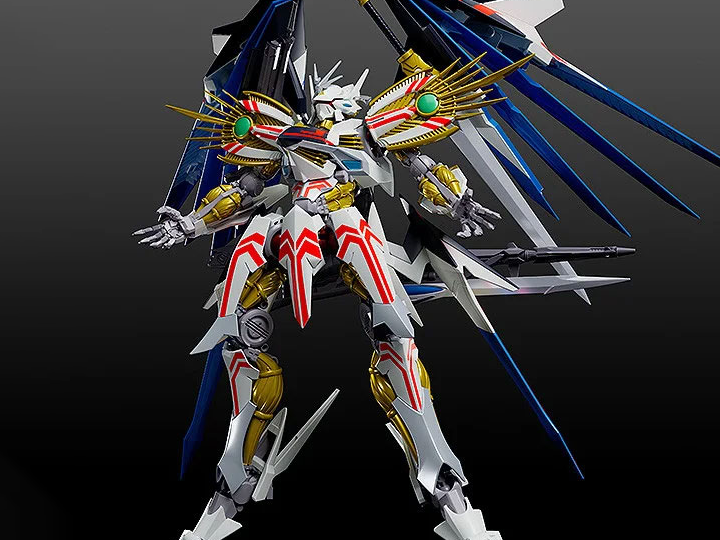 Good Smile Cross Ange Rondo of Angel and Dragon Moderoid Villkiss Final Battle Variant 6-Inch Model Kit - View 2