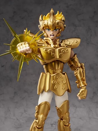 Blokees Saint Seiya Champion Class 02 Leo Aiolia Plastic Model Kit, 5.9-Inch