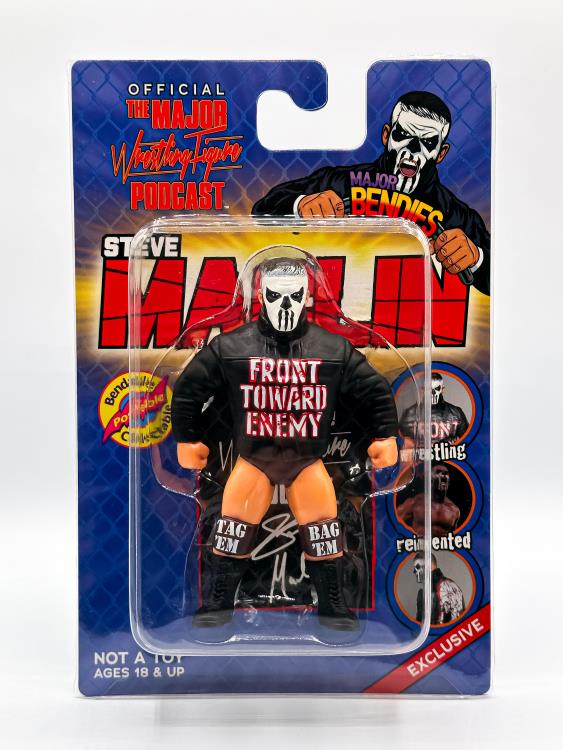 Major Bendies Steve Maclin Plastic Collectible Figure - View 5