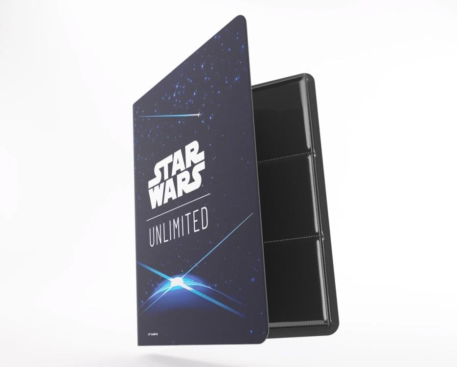 Gamegenic Star Wars: Unlimited Card Back Blue Casual Trading Card Album, Polypropylene - View 5