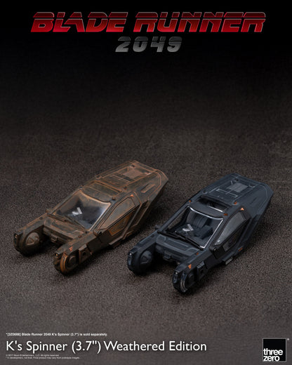 threezero Blade Runner 2049 K's Spinner Weathered Edition Exclusive Police Spinner Model - View 15