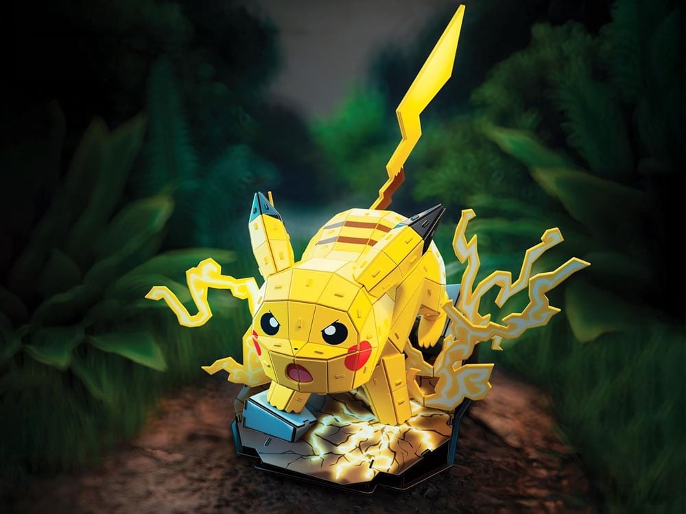 Spin Master Pokemon 4D Build Pikachu Model Kit, 12.9-Inch EPS Foam - View 9