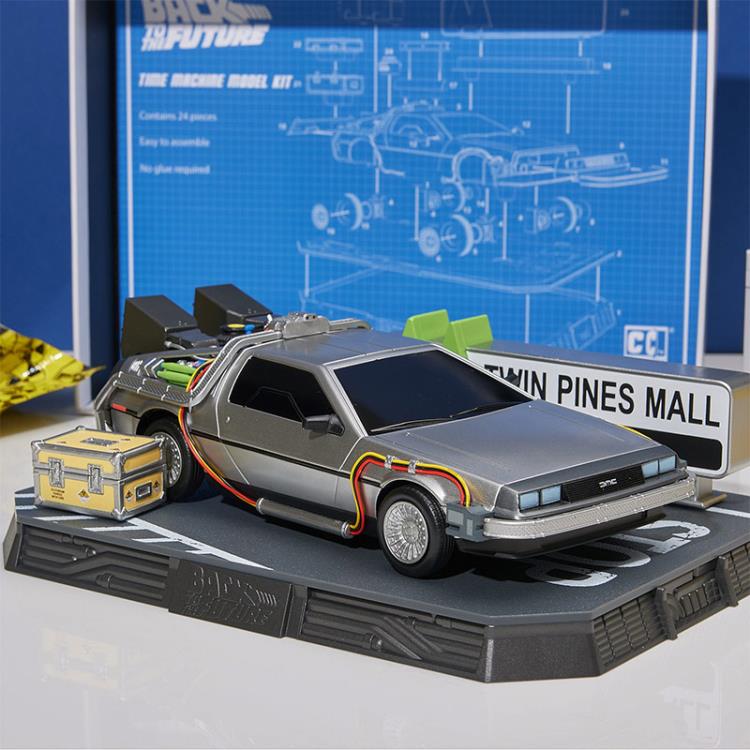Numskull Back to the Future Countdown Character Time Machine Plastic Model Kit - View 13