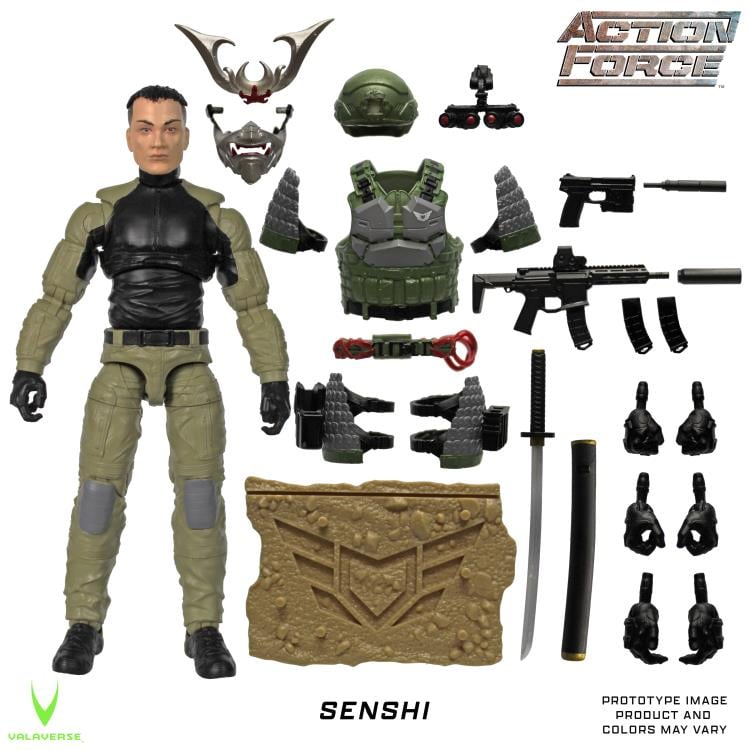 Valaverse Action Force Senshi 1/12 Scale Plastic Action Figure - View 4