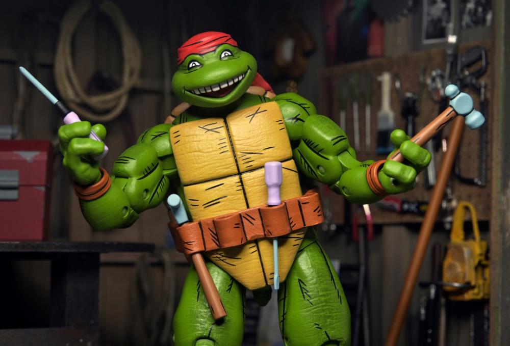 NECA Teenage Mutant Ninja Turtles Handyman Donatello (Mirage Comics) Plastic Action Figure - View 5