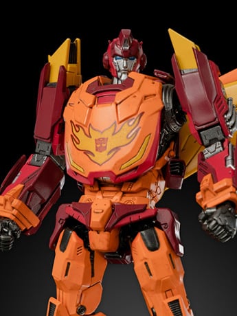 threezero Transformers MDLX Articulated Figures Series Rodimus Prime 7.1-Inch Action Figure