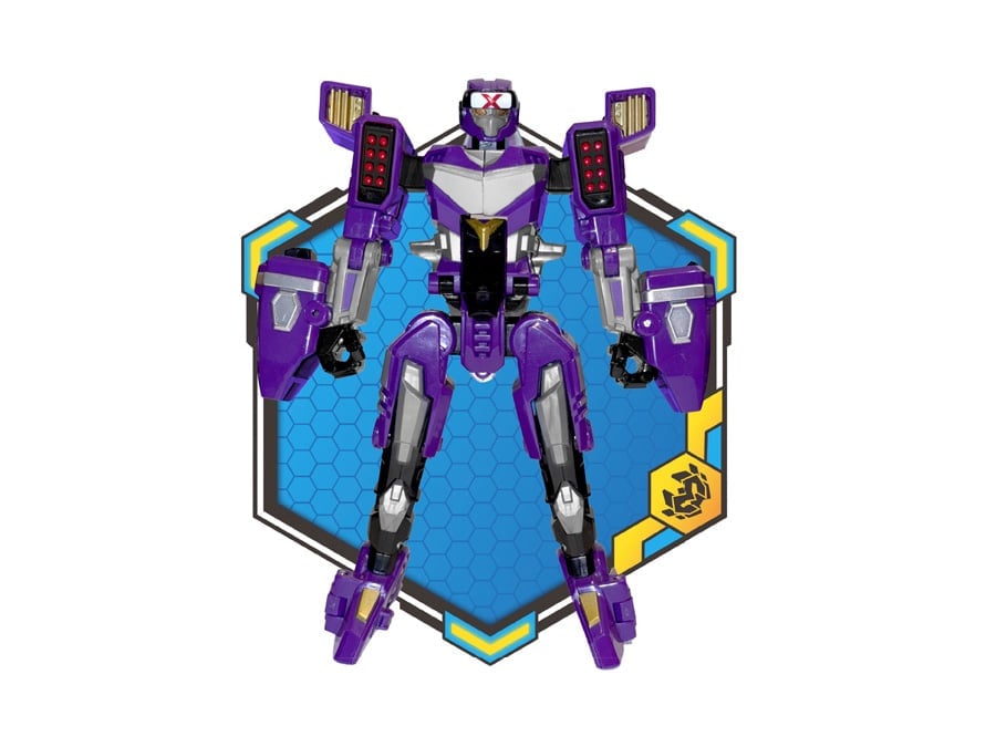 SAMG Metal Cardbot Stealth Class Shadow X 6-Inch Action Figure - View 2