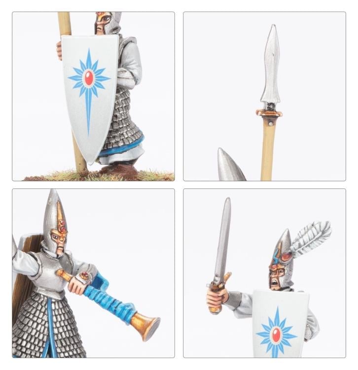 Games Workshop Warhammer The Old World High Elf Realms Elven Spearmen Citadel Miniatures Set - View 5