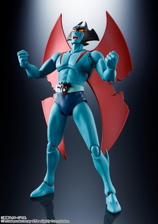 Bandai S.H.Figuarts Mazinger Z vs. Devilman Devilman D.C. (50th Anniversary Ver.) 6.7-Inch Action Figure - View 4