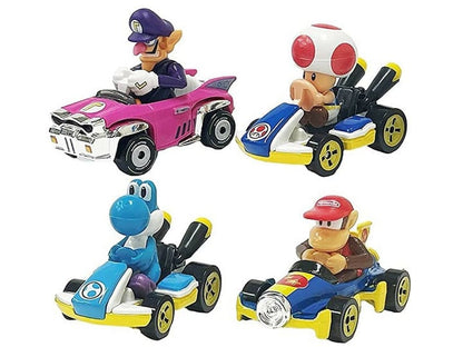 Mattel Hot Wheels Mario Kart Die-Cast Four-Pack Mix 4, 1/64 Scale - View 2