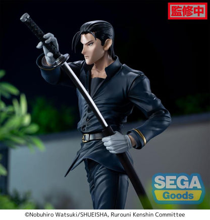 Sega Luminasta Rurouni Kenshin: Meiji Swordsman Romantic Story Hajime Saito PVC Figure, 8.3-Inch - View 7
