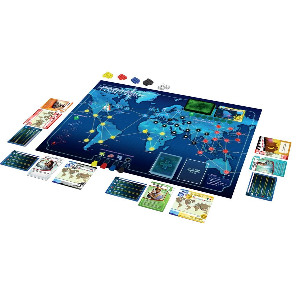 Z-Man Games Pandemic Cooperative Strategy Board Game - View 4