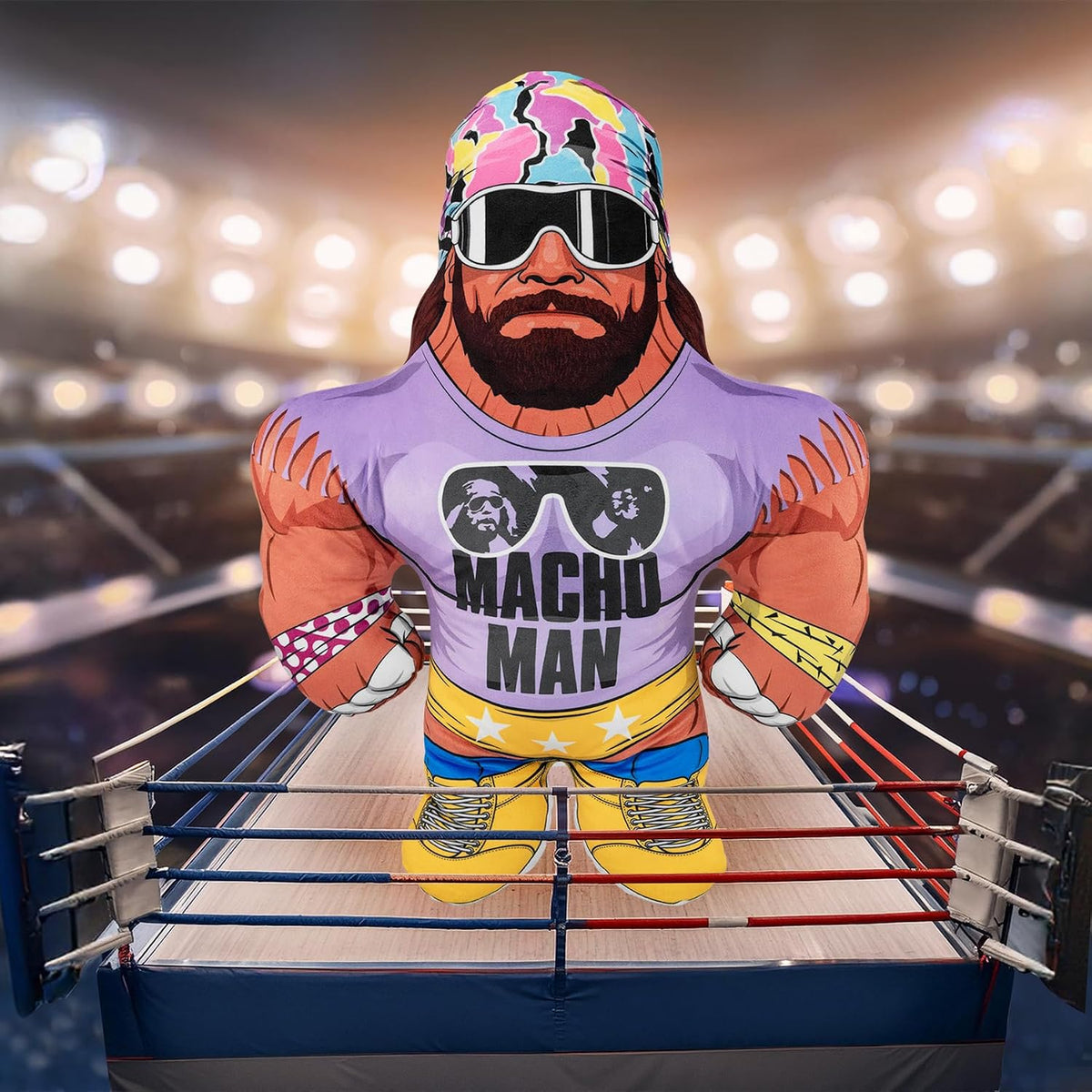 Uncanny Brands "Macho Man" Randy Savage Bleacher Buddy 24-Inch Plush - View 9