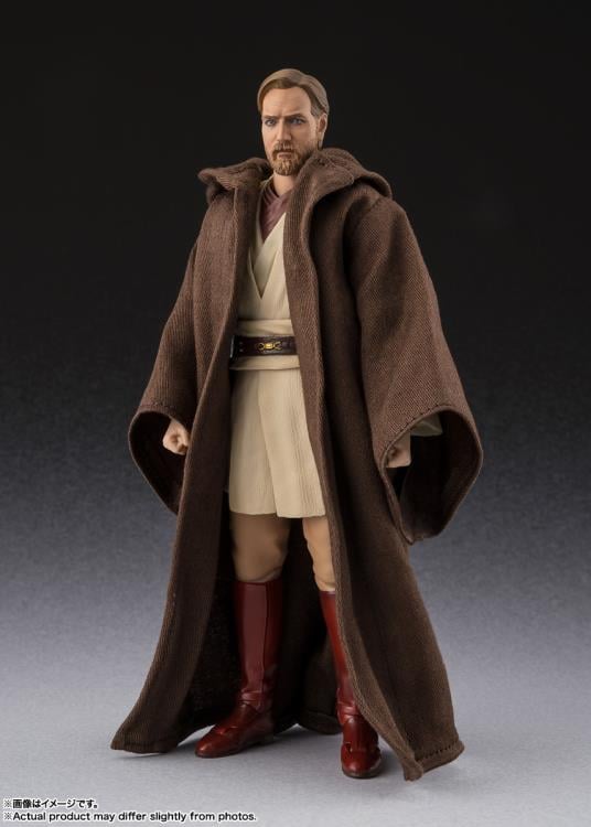 Bandai S.H.Figuarts Star Wars Revenge of the Sith Obi-Wan Kenobi (Classic Ver.) 5.9-Inch Action Figure - View 3