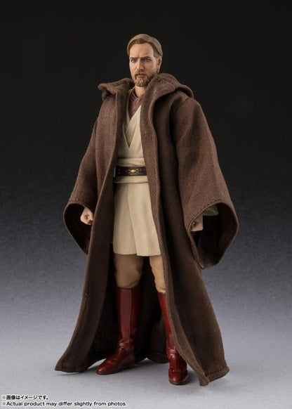 Bandai S.H.Figuarts Star Wars Revenge of the Sith Obi-Wan Kenobi (Classic Ver.) 5.9-Inch Action Figure - View 3