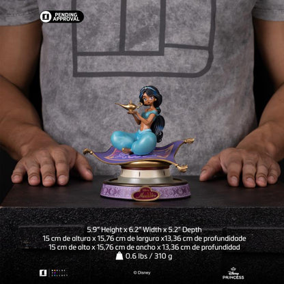Iron Studios Disney Anime Princess Jasmine 1/10 Art Scale PVC Statue from Aladdin - View 8
