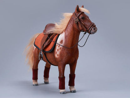 JxK.Studio Little Shetland Pony with Bangs Brown Ver. Resin Figure (7.4-Inch) - View 5