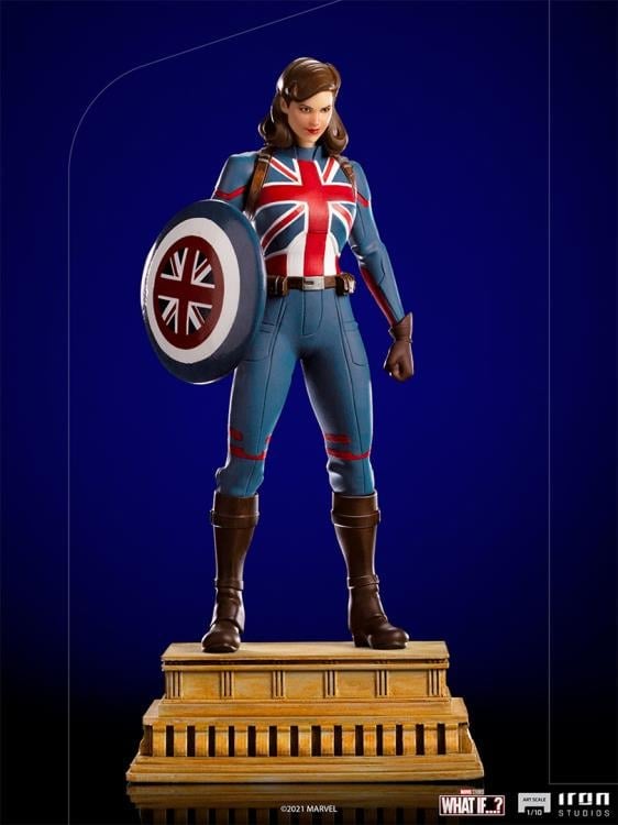 Iron Studios Marvel What If...? Captain Carter 1/10 Art Scale Limited Edition Statue - View 14
