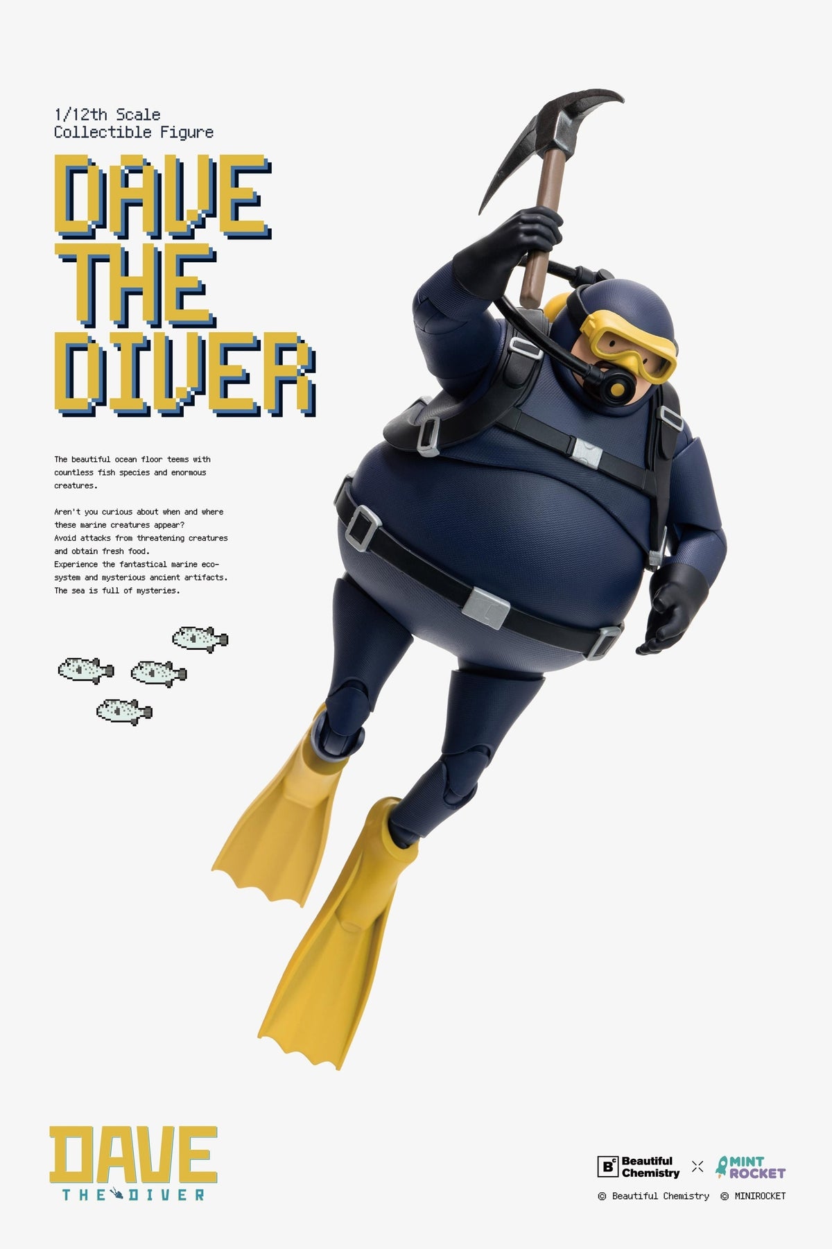 Beautiful Chemistry Dave the Diver 1/12 Scale 6-Inch Action Figure - View 7
