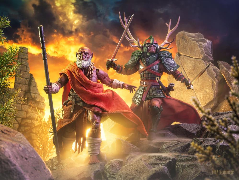 Four Horsemen Mythic Legions The Legend of Gasspparr & Gawrychh LegionsCon 2024 Exclusive Action Figure Two-Pack - View 3