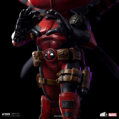 Iron Studios Marvel X-Men MiniCo Deadpool Collectible Figure (6-Inch) - View 13