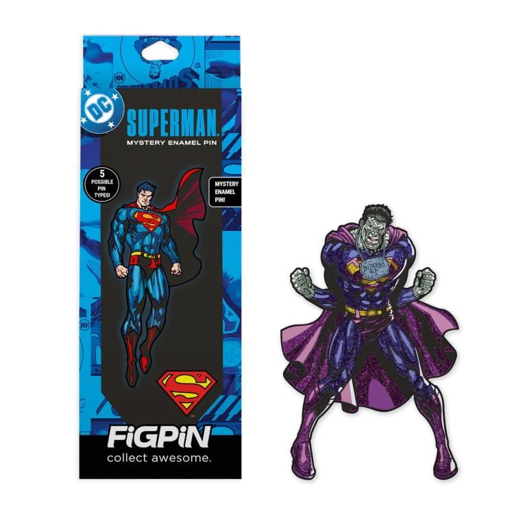 FiGPiN Quest DC Comics Superman Random Limited Edition Pin (3-Inch) - View 7
