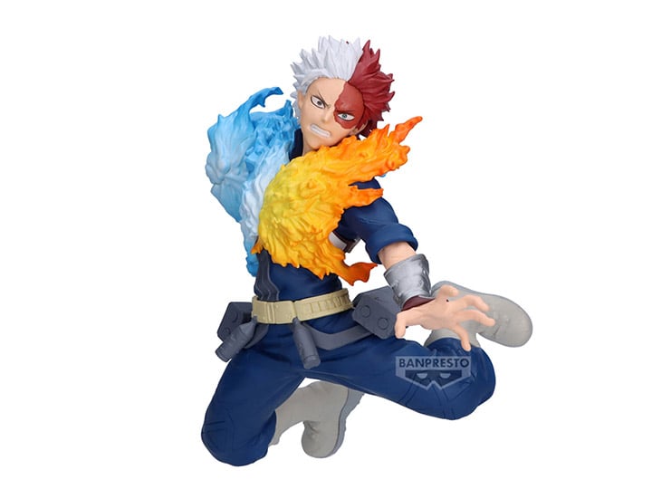 Bandai Banpresto My Hero Academia Maximatic Shoto Todoroki 7-Inch Figure - View 2