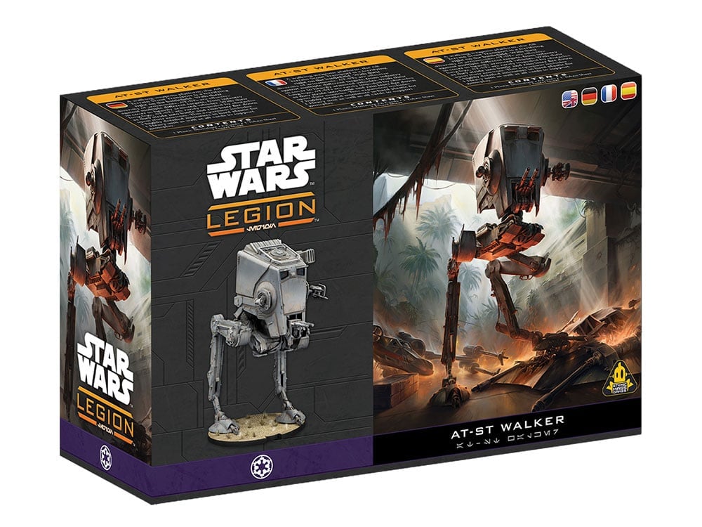 Atomic Mass Games Star Wars: Legion AT-ST Walker Expansion Plastic Miniatures - View 2