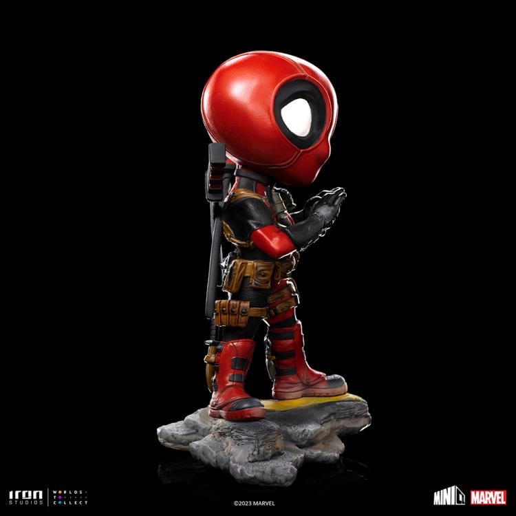 Iron Studios Marvel X-Men MiniCo Deadpool Collectible Figure (6-Inch) - View 7
