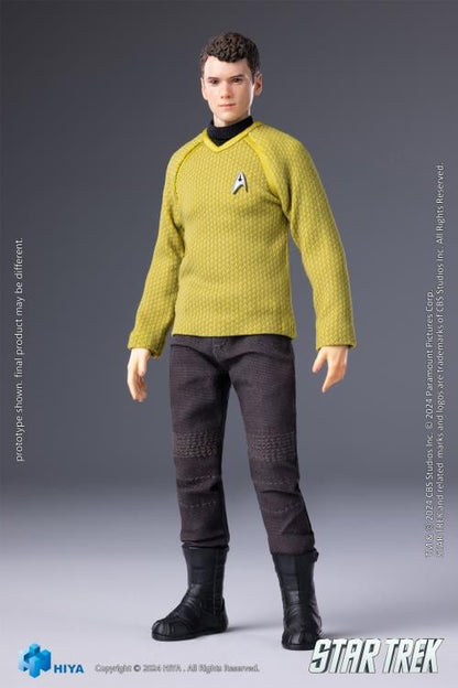 Hiya Toys Star Trek 2009 Exquisite Super Series Pavel Chekov 1/12 Scale PX Previews Exclusive Action Figure - View 11