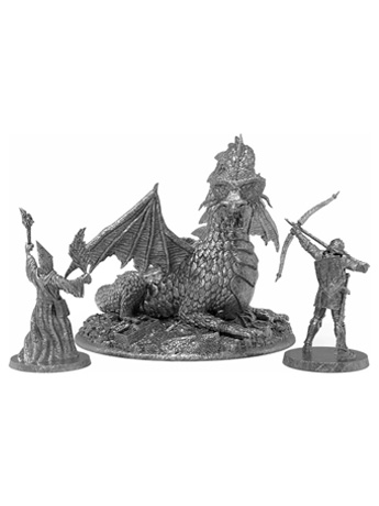 Sirius Dice Dungeons & Dragons Sirius Metal Miniatures: 1977 Holmes Boxed Set
