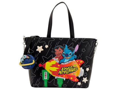 Loungefly Lilo & Stitch Space Adventure Crossbody Tote Bag - View 2