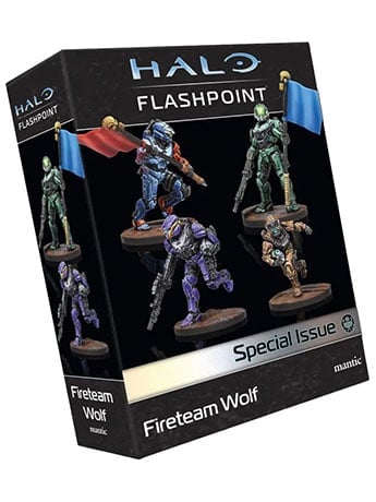 Mantic Games Halo: Flashpoint Fireteam Wolf Expansion Pack