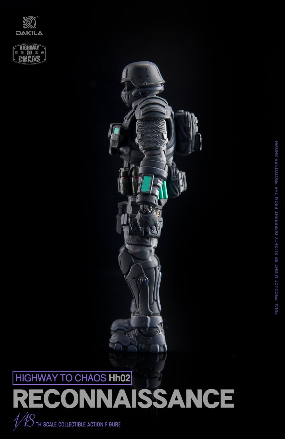 Dakila Highway to Chaos HH02 Reconnaissance Hellhound Scout 1/18 Scale Action Figure - View 13