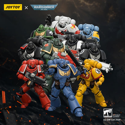 JoyToy Warhammer 40,000 Raven Guard Intercessor 1/18 Scale Plastic Action Figure 4.8-Inch - View 15