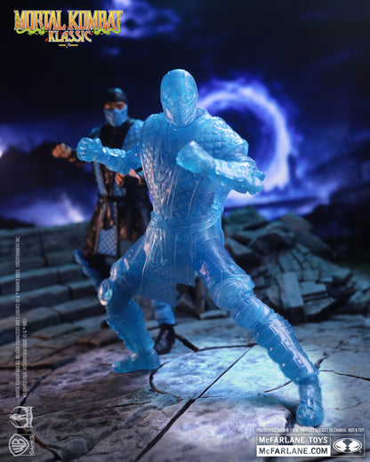 McFarlane Toys Mortal Kombat Klassic Sub-Zero (Ice Clone) 7-Inch Action Figure - View 6