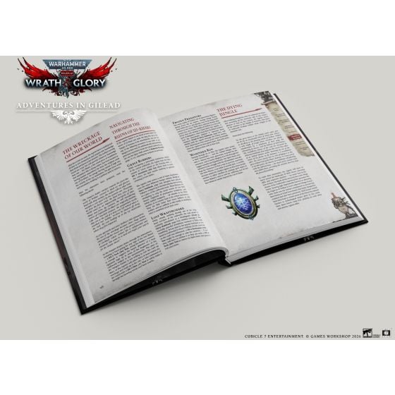Cubicle 7 Warhammer 40,000 Roleplay: Wrath & Glory Adventures in Gilead Book - View 3
