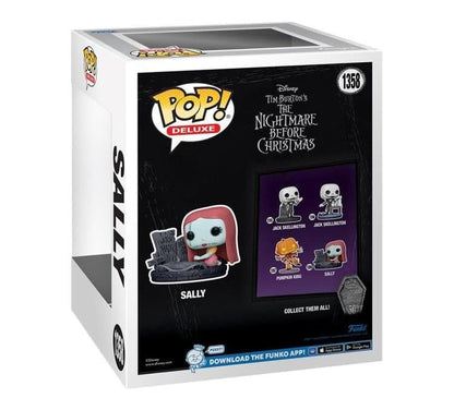 Funko Pop! Deluxe The Nightmare Before Christmas 30th Anniversary Sally with Gravestone Vinyl Figure - View 4