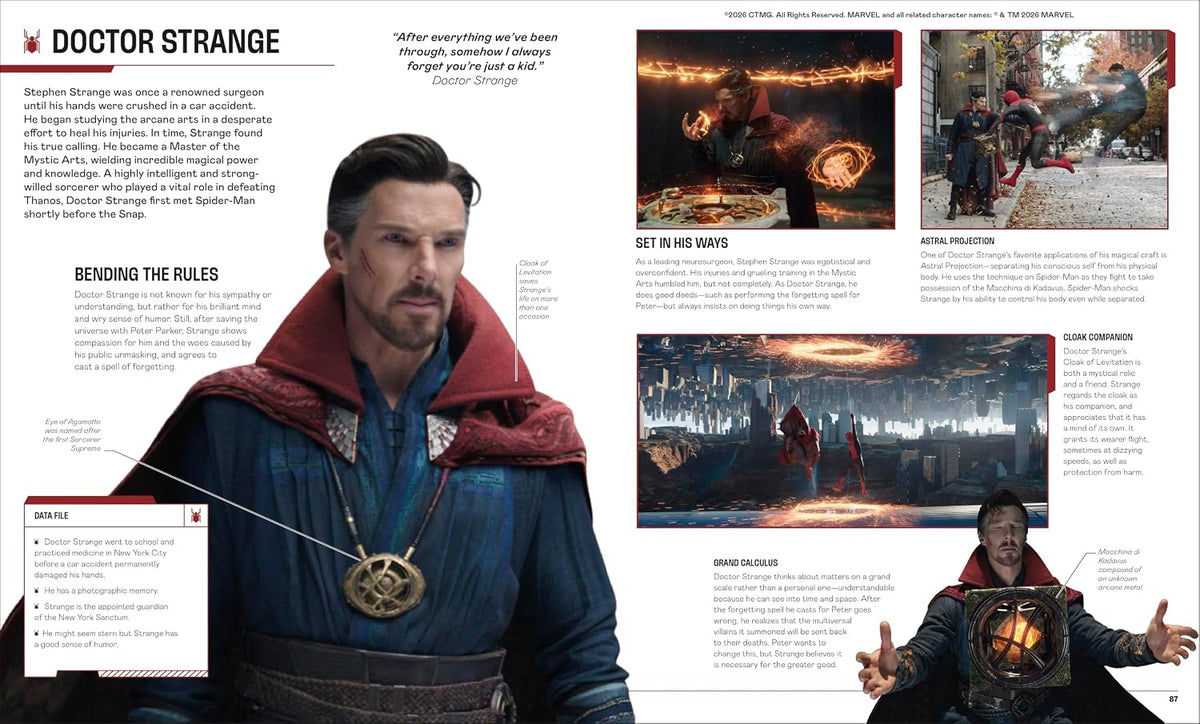 DK Publishing Marvel Studios World of Spider-Man Book - View 8
