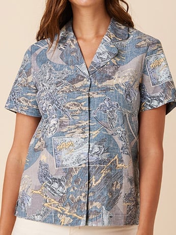 Reyn Spooner Marvel Avengers Assemble Classic Camp Shirt