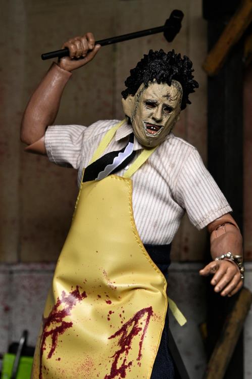 NECA The Texas Chainsaw Massacre Leatherface 8-Inch Clothed Action Figure - View 6