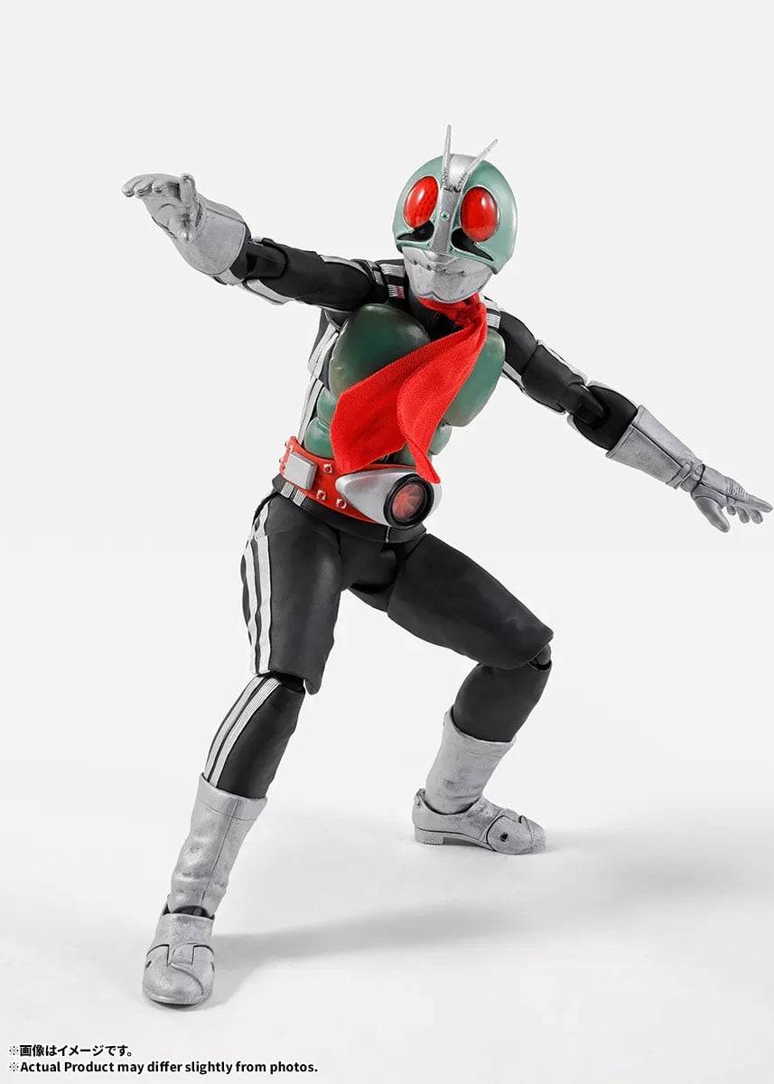 Bandai S.H.Figuarts Shinkocchou Seihou Kamen Rider No.1 Legendary Showa Masked Riders Edition Action Figure - View 4