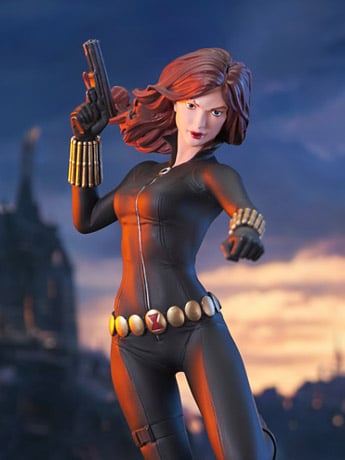 Diamond Select Toys Marvel Premier Collection Black Widow Limited Edition 11-Inch Statue