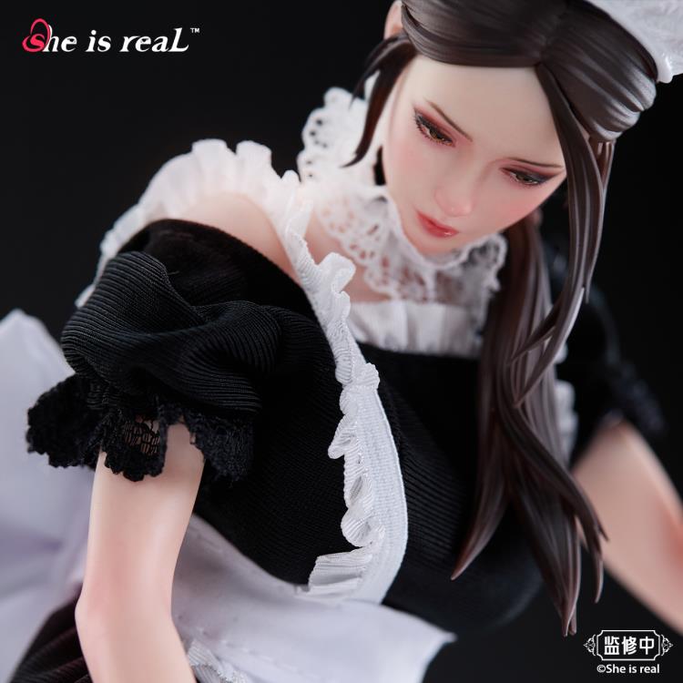 BearPanda She is real Water Droplet Maid 1/6 Scale ABS and PVC Figure, 10.6-Inch - View 10