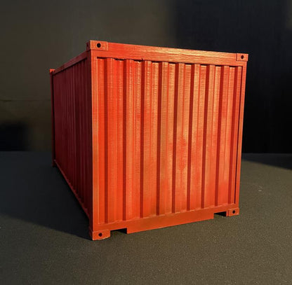 Dio-Bolic Studios Shipping Container Display Red Ver. 1/12 Scale Diorama, 9-Inch - View 3