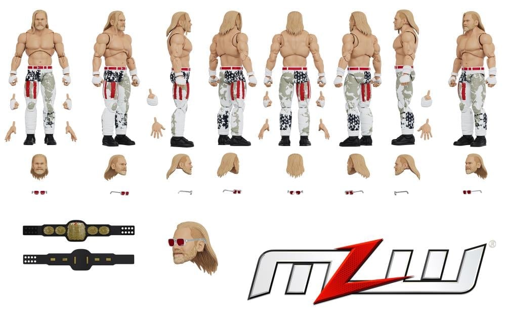 Boss Fight Studio Major League Wrestling Alexander Hammerstone 1/12 Scale Figure (Reissue) - View 7