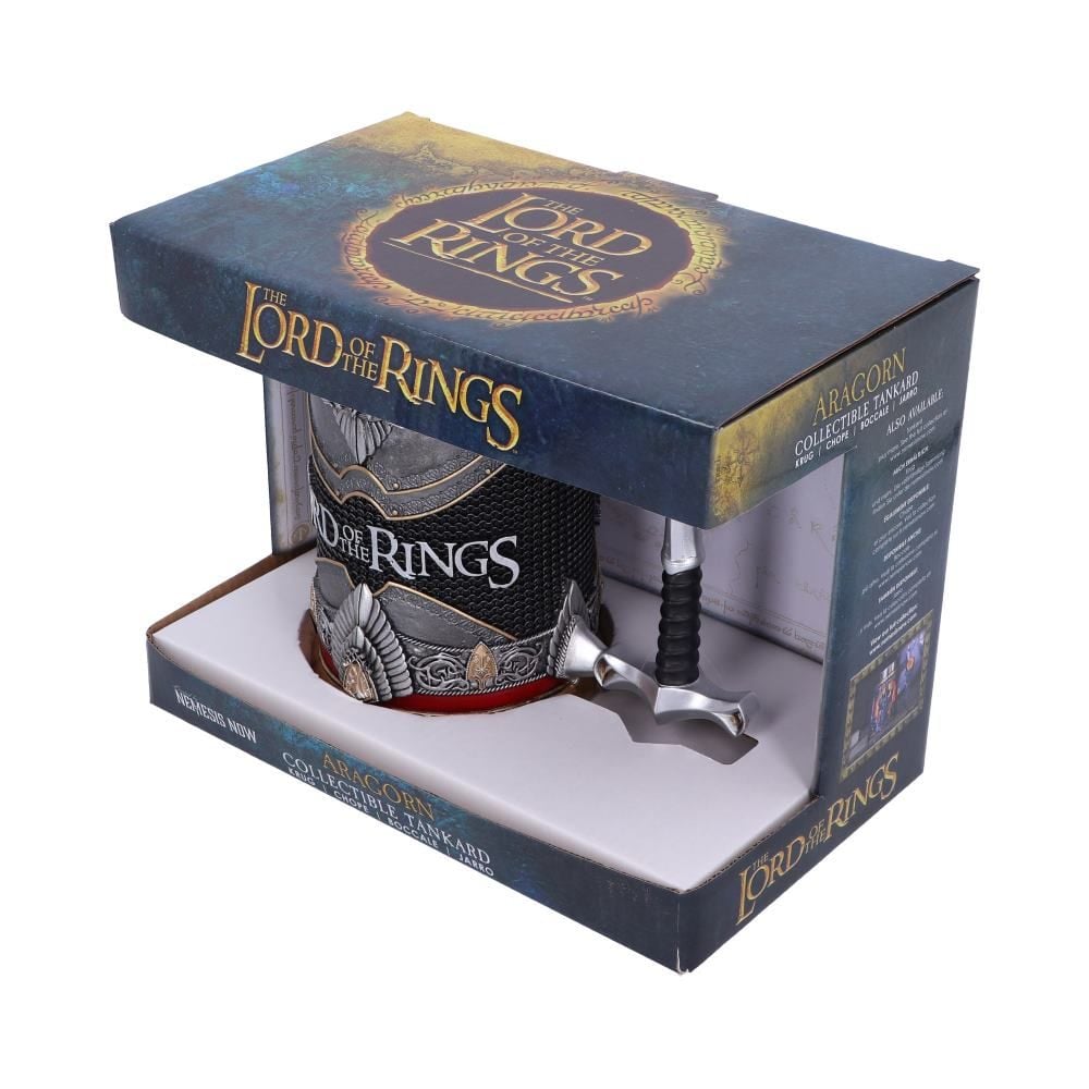 Nemesis Now The Lord of the Rings Aragorn Tankard (6.1-Inch Resin and Steel) - View 9